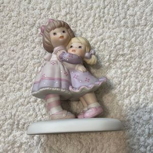 Vintage 1992 Enesco Sisters Best Friends, Sisters are forever friends vg cond